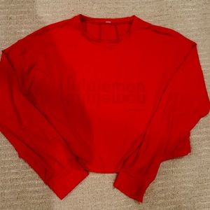Lululemon cropped long sleeve